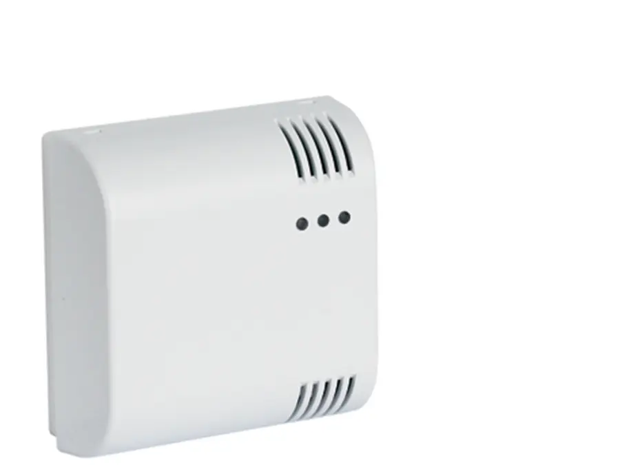 Triple MODBUS CO2 temperature and humidity sensor with signalling traffic LEDs  ref. NBB-MICO2TH32